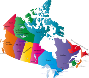 Service throughout Canada